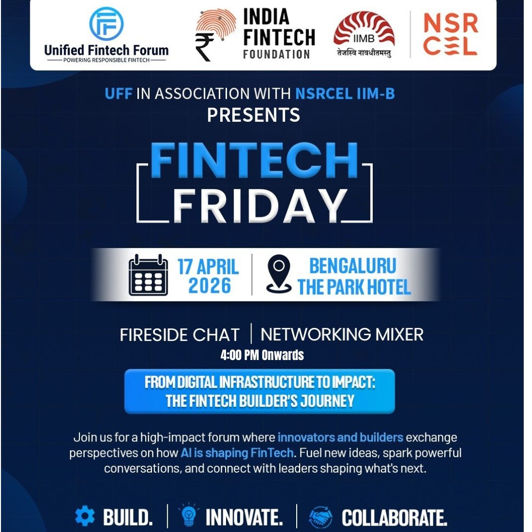 Fintech Friday - UFF X NSRCEL(IIM -B)