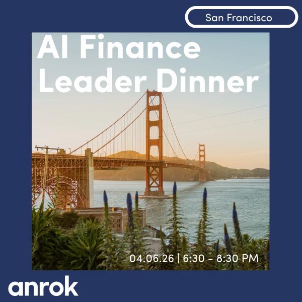 AI Finance Leaders Dinner