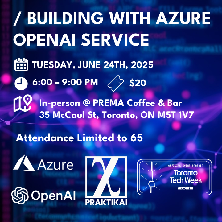 Building with the Microsoft OpenAI Service on Azure