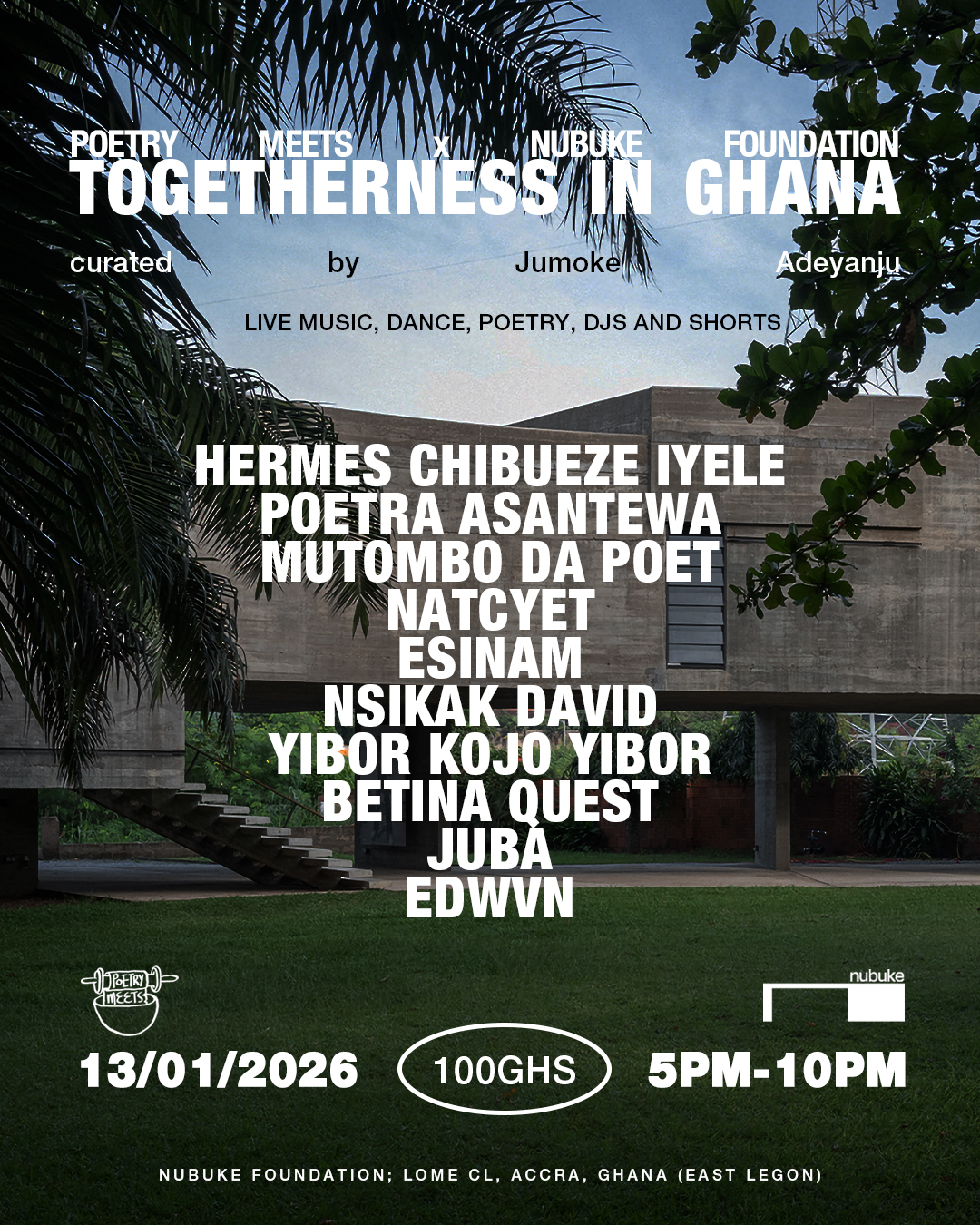 Poetry Meets in Accra pres. Togetherness