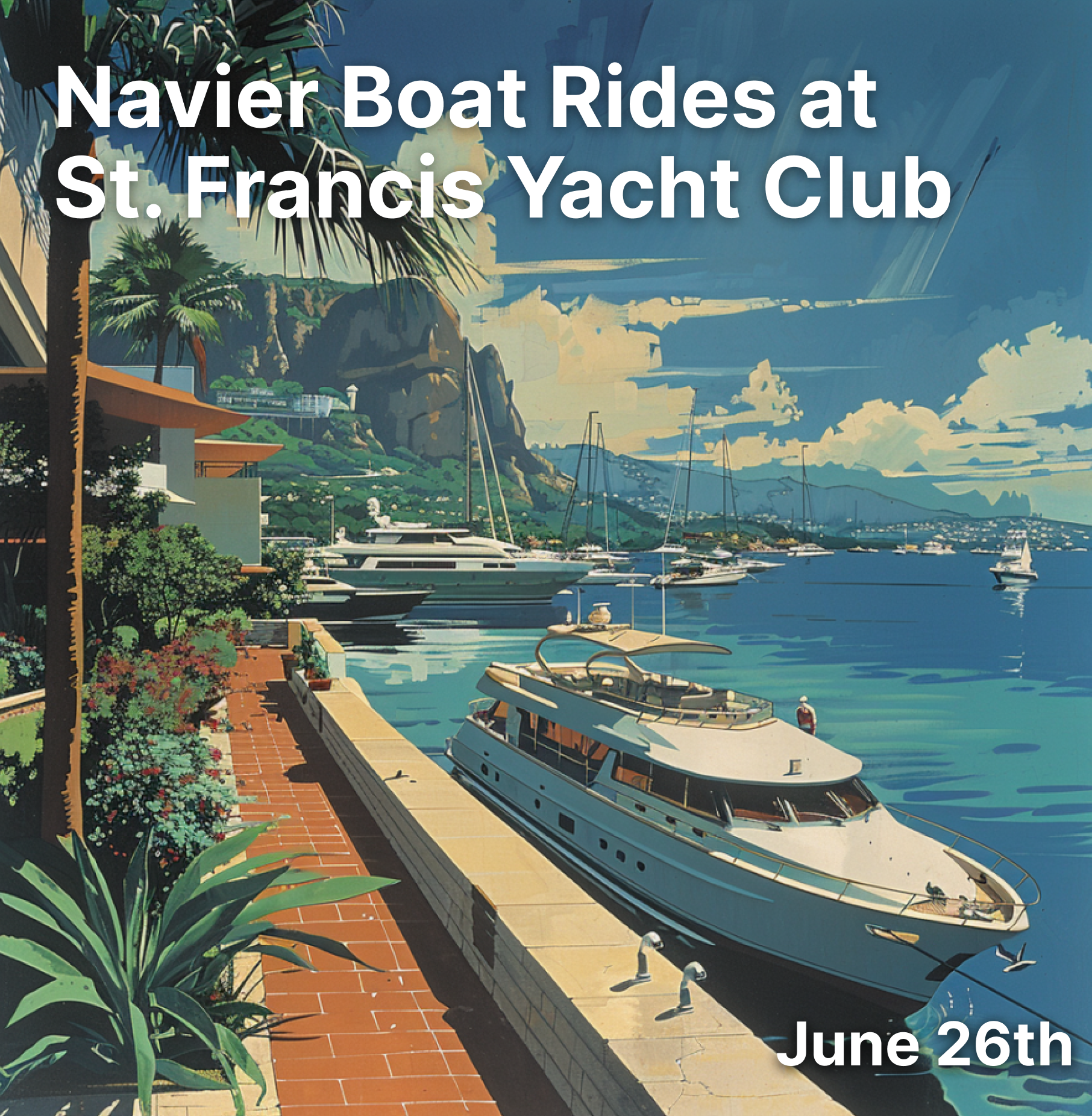 Navier Boat Rides at St. Francis Yacht Club