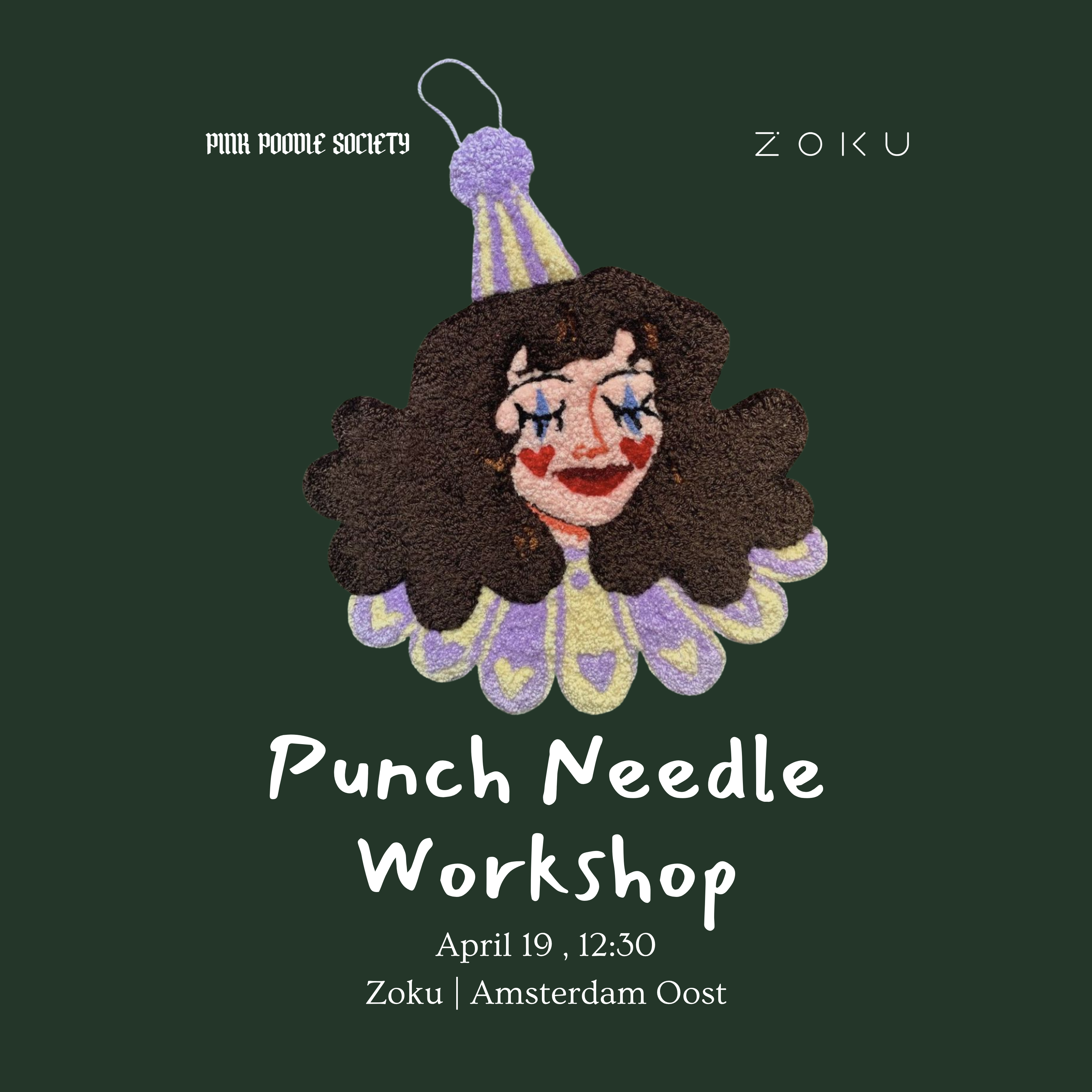 AMSTERDAM | Punch Needle Workshop
