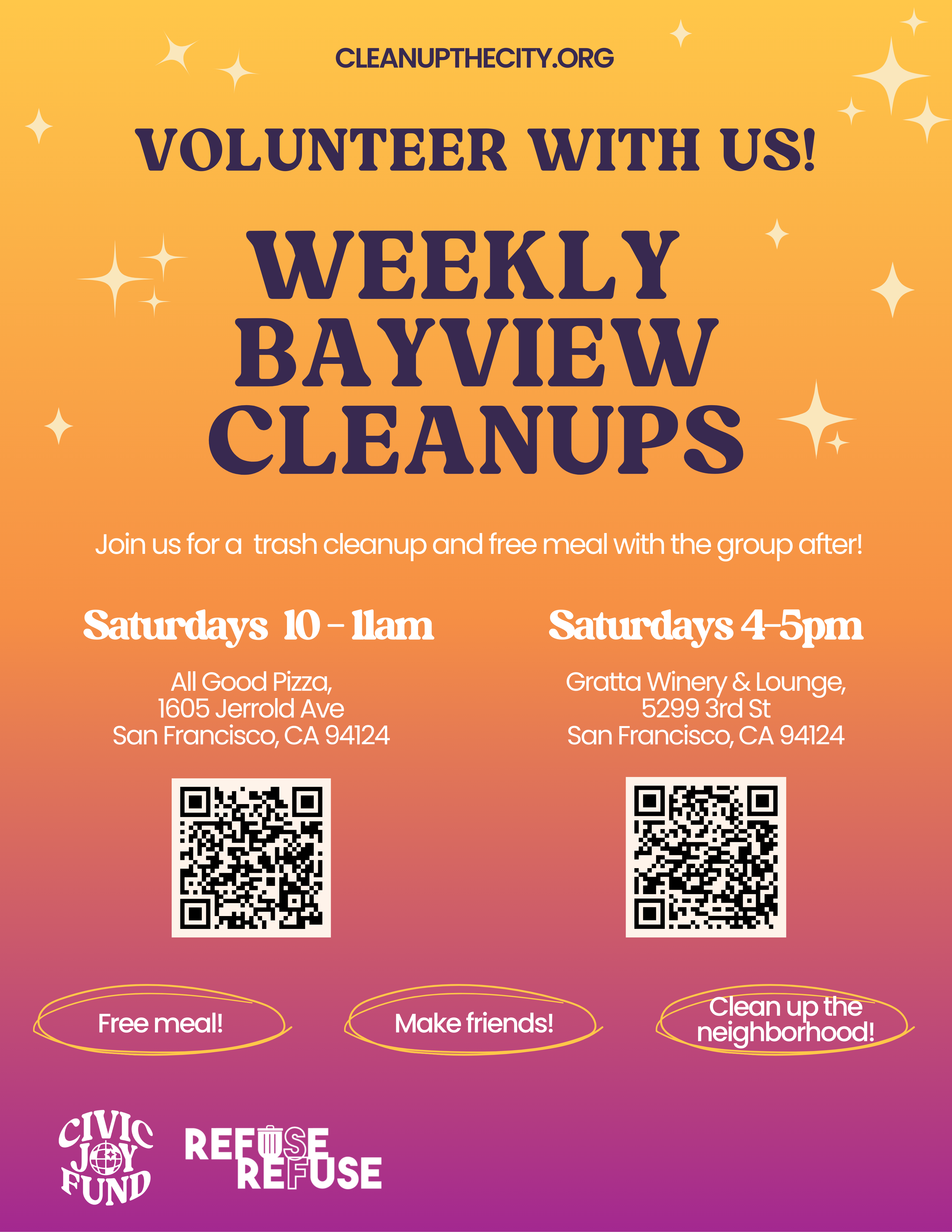 Bayview 3rd Street Cleanup