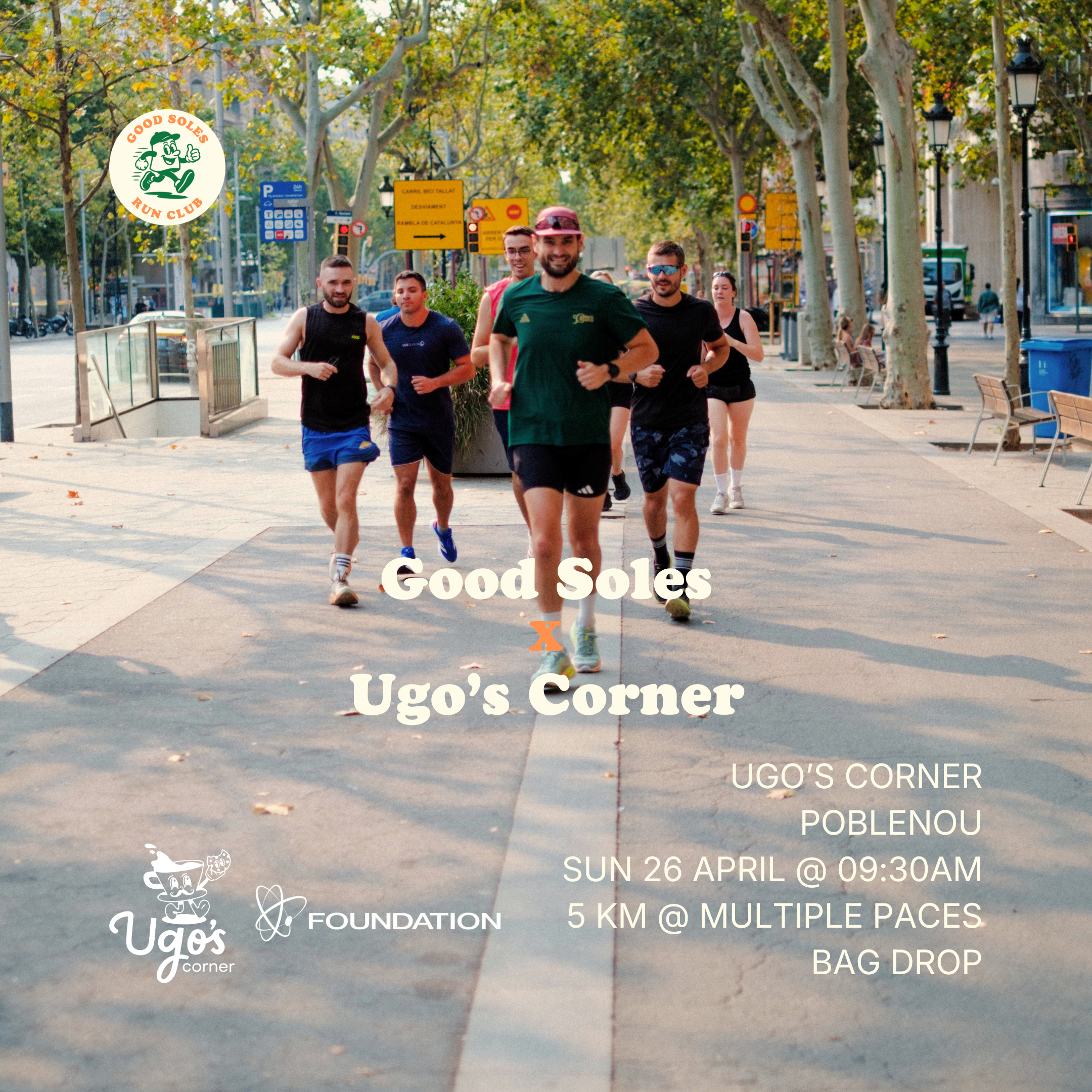Good Soles X Foundation Coffee & Ugo's Corner
