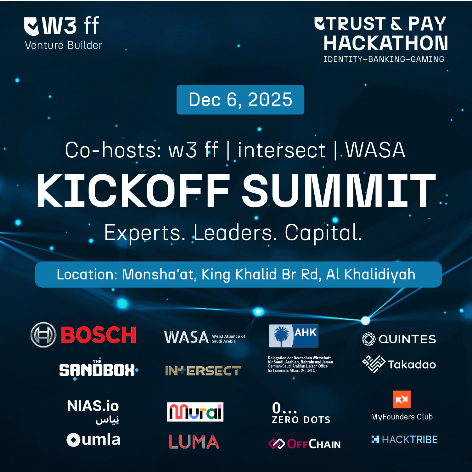 Kickoff: VIP Trust & Pay Hackathon