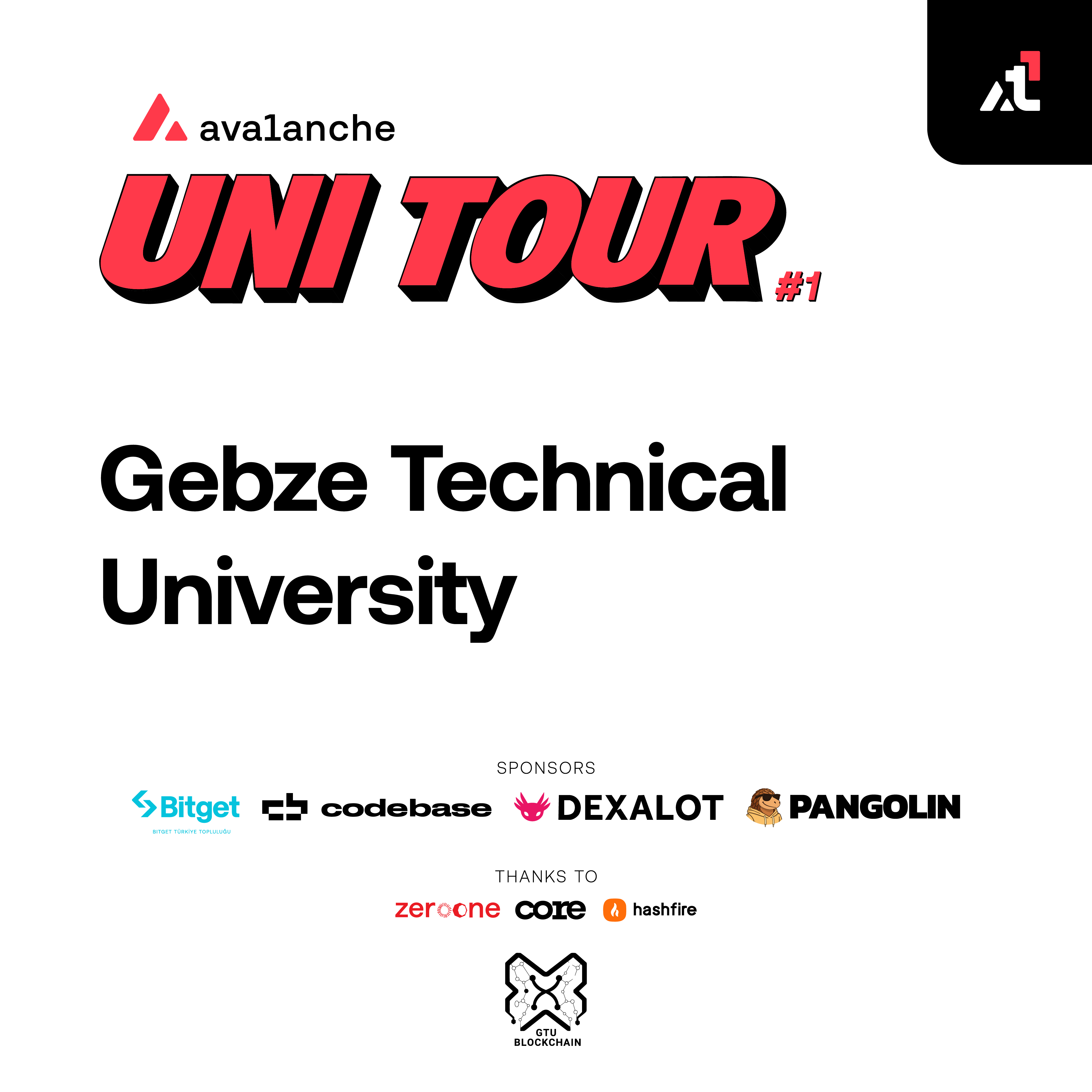 Team1 Uni Tour #1 - Gebze Technical University