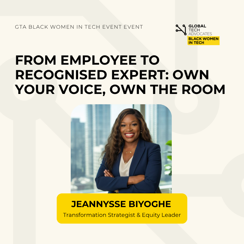 From Employee to Recognised Expert: Own Your Voice, Own the Room
