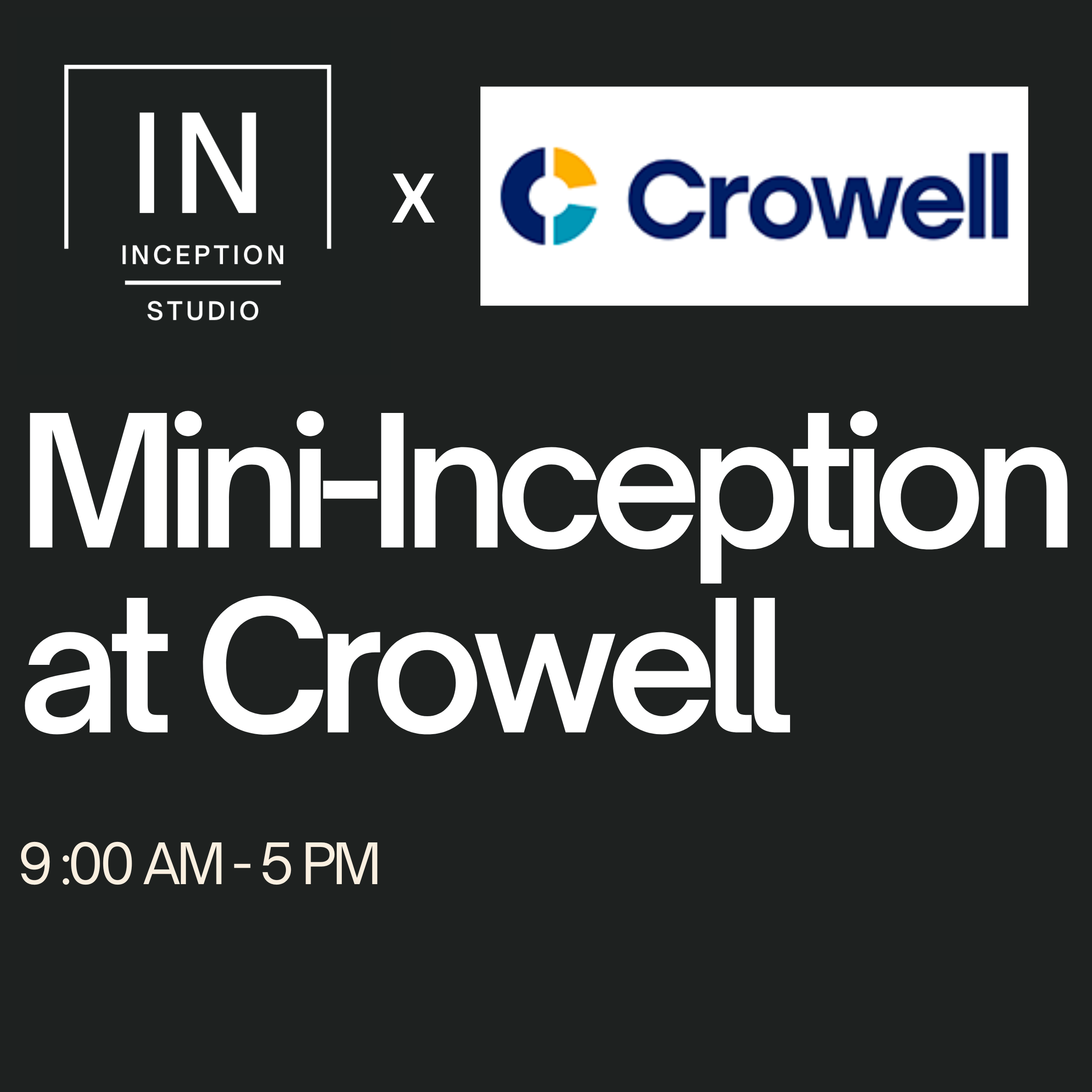 Cover art for #Mini-Inception at Crowell — San Francisco, California