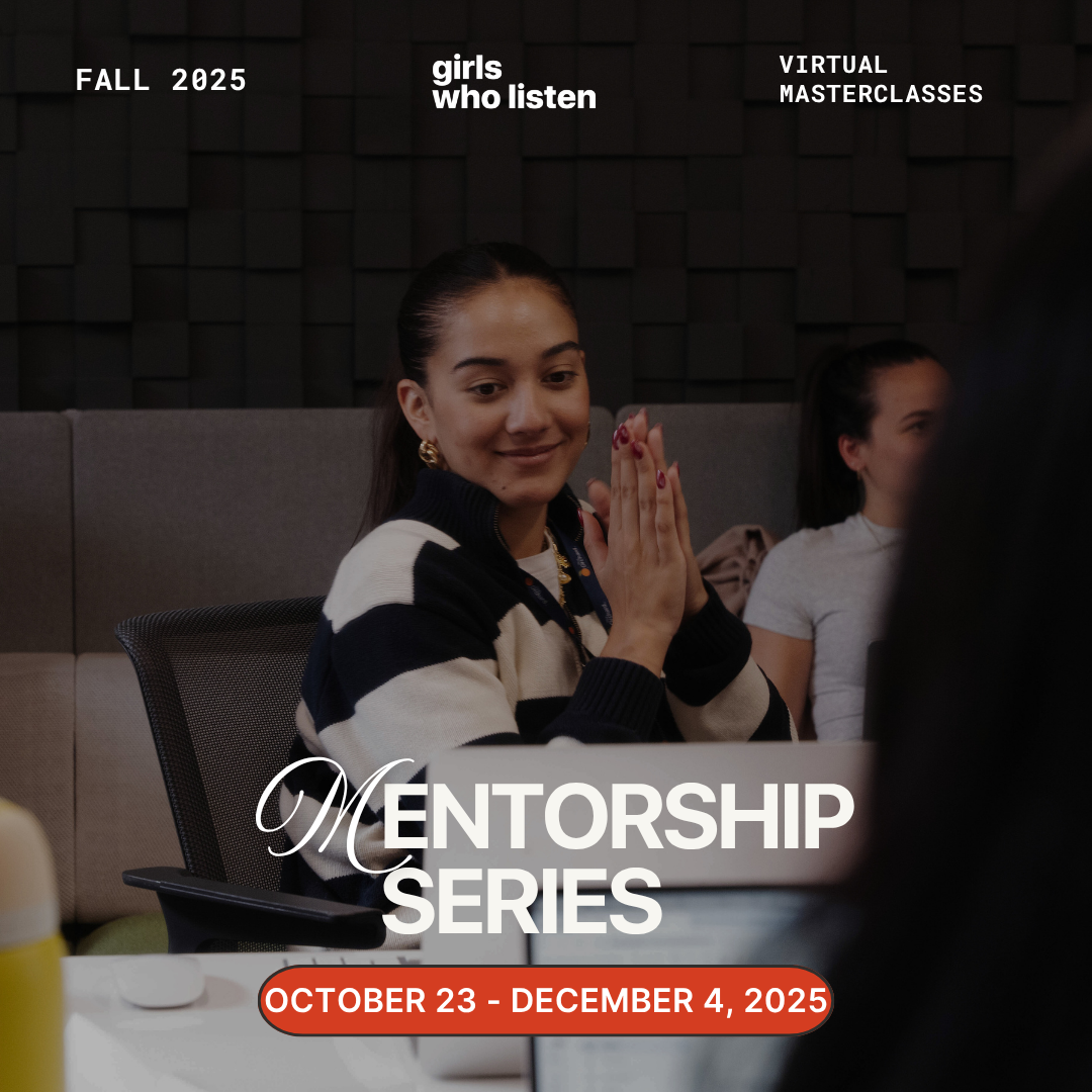 Fall 2025: Music Mentorship Series