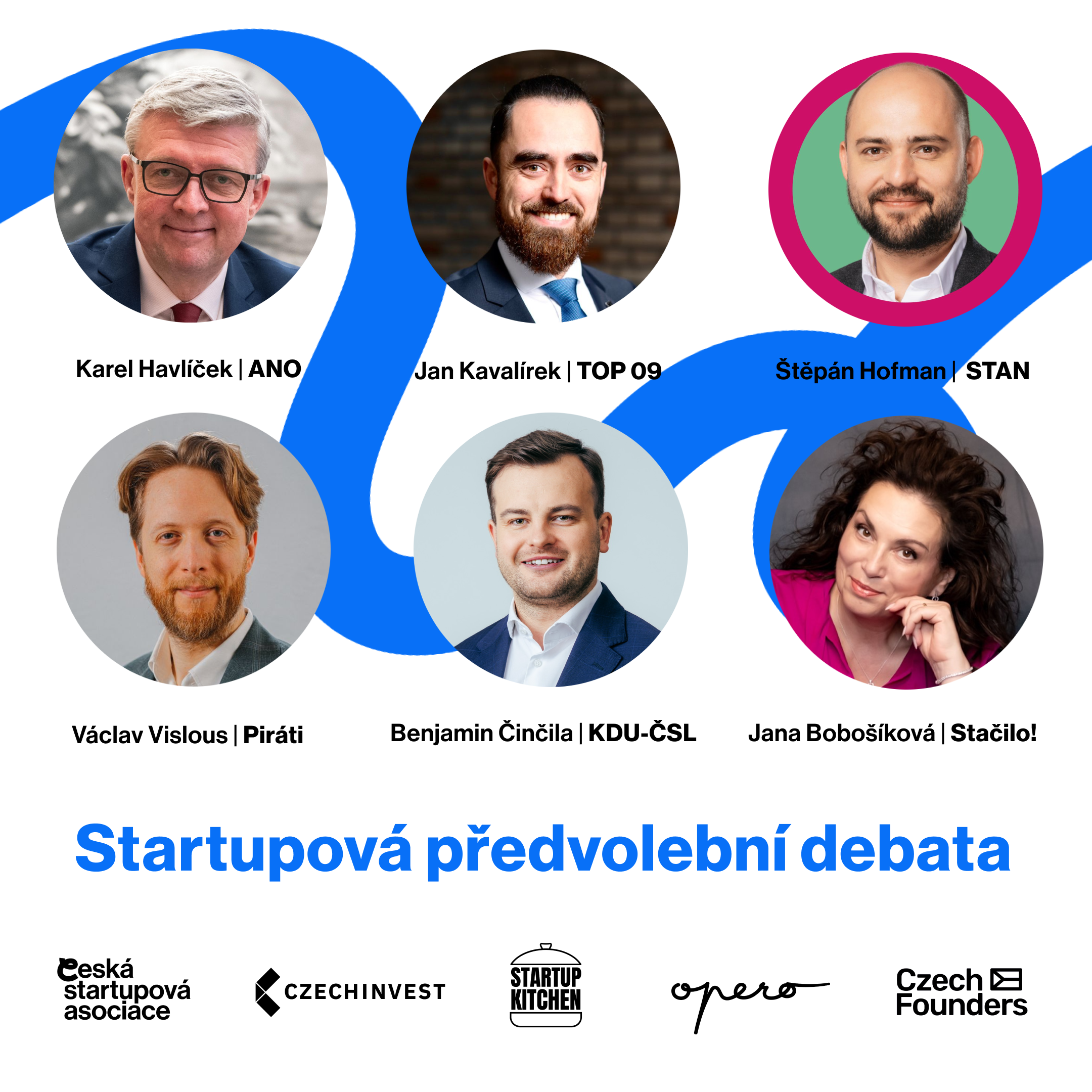 Startupová předvolební debata