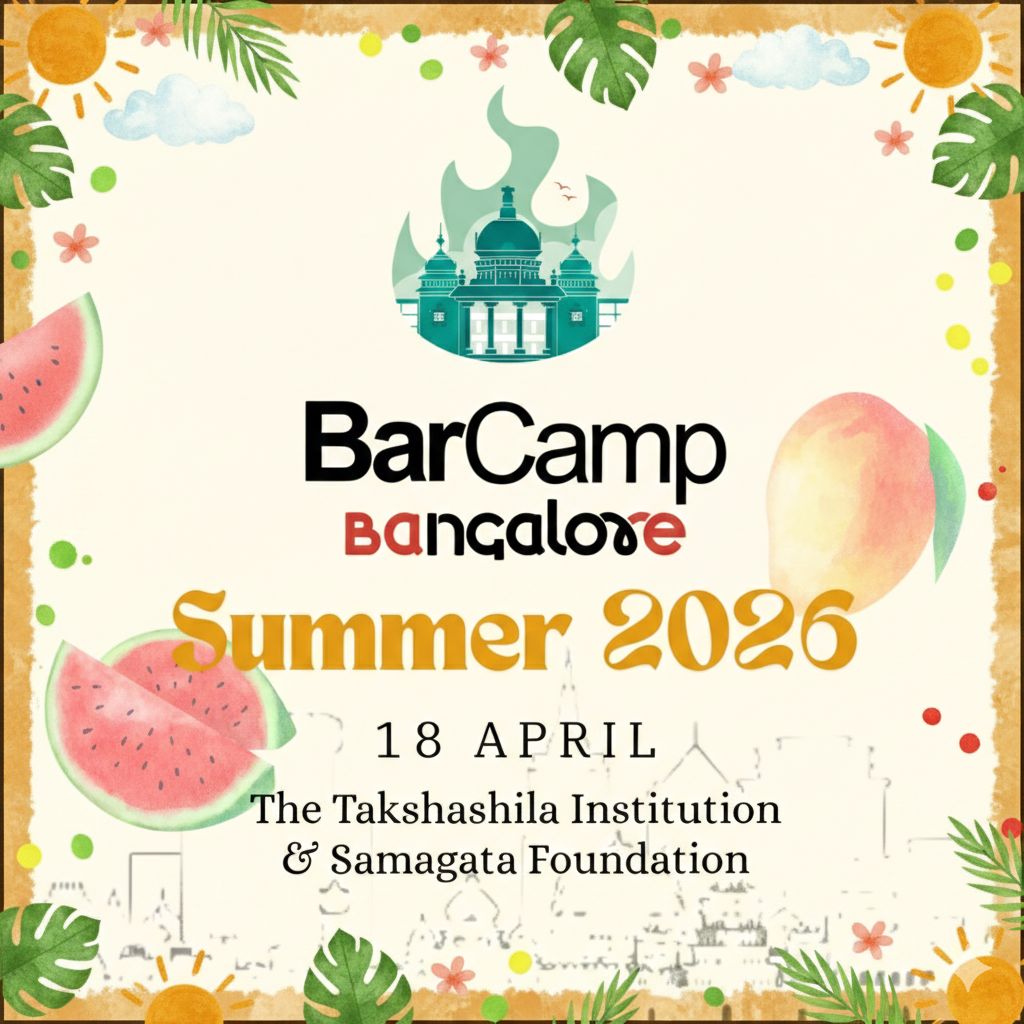 Barcamp Bangalore Summer