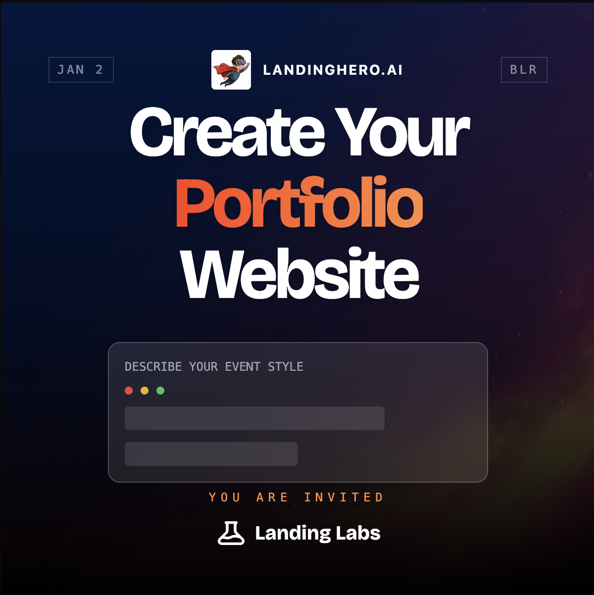 Workshop: Create Your Portfolio Website With AI