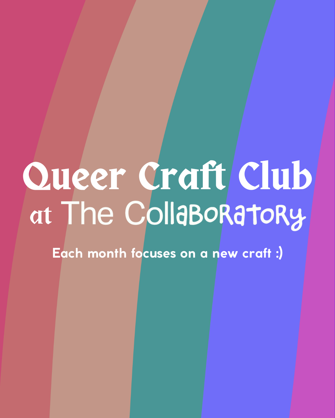 Cover art for #Queer Craft Club: Jewelry Making — 21-07 41st Ave