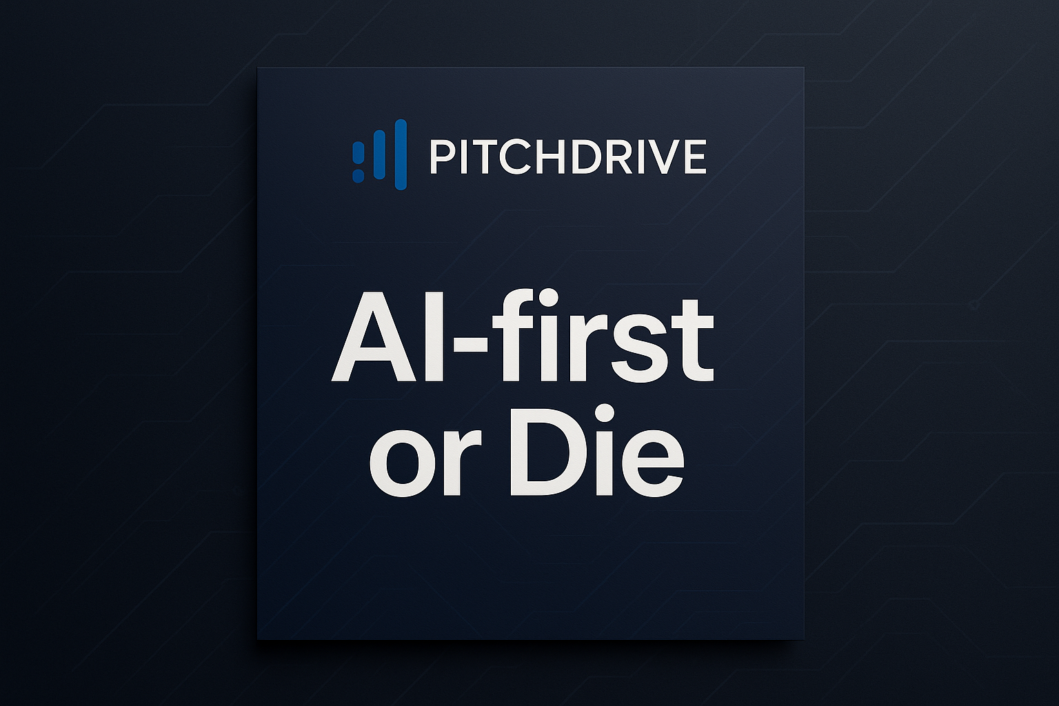 AI-First or Die - GHENT (BE)