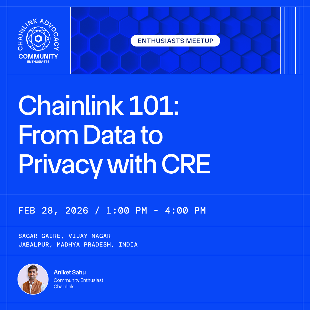 Chainlink 101: From Data to Privacy with CRE