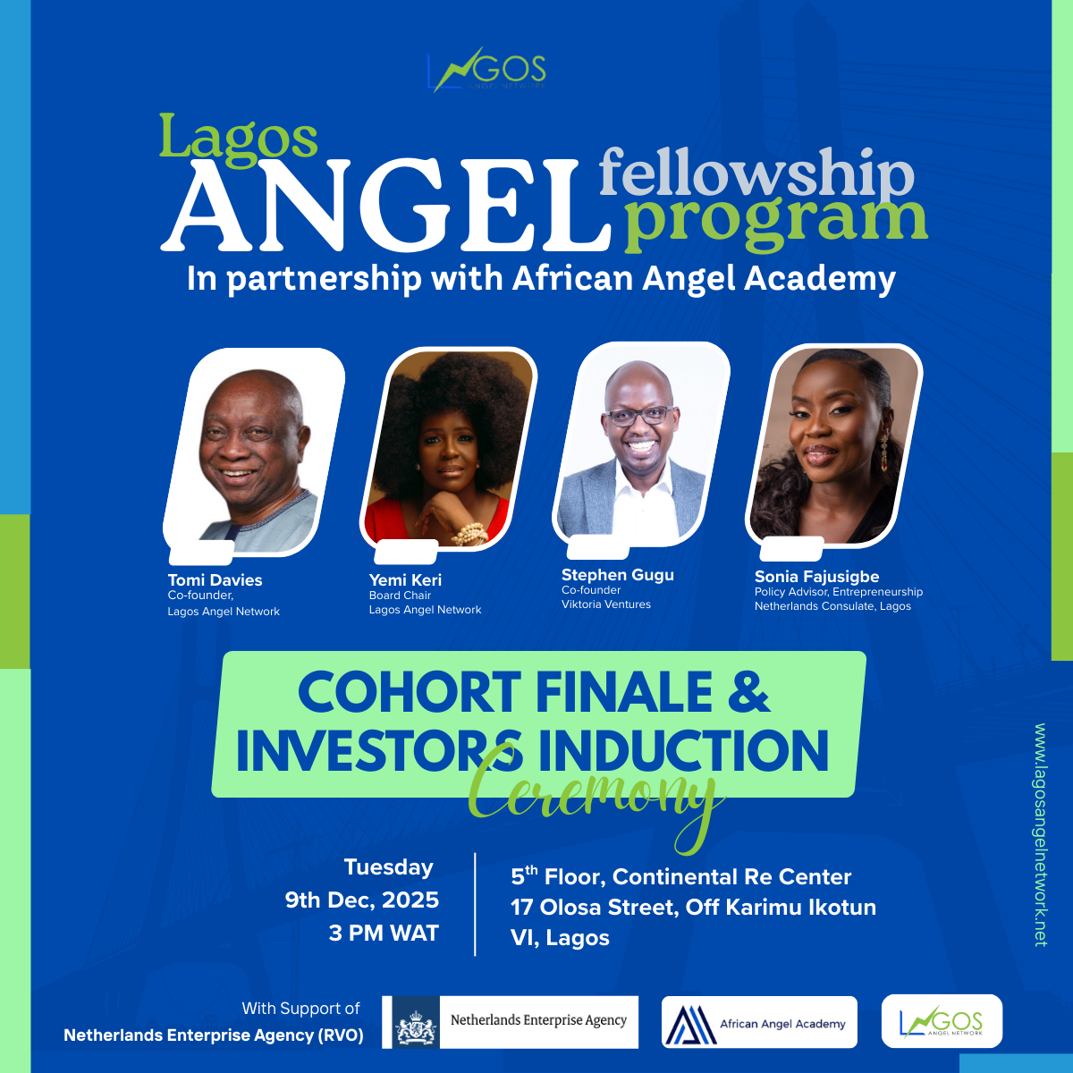 LAN Fellowship Cohort Finale & Investors  Induction