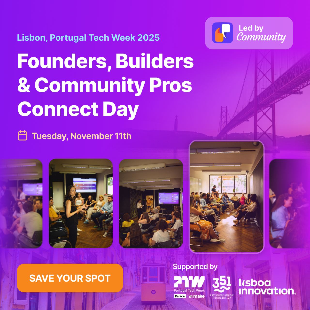 Founders, Builders & Community Pros Connect Day