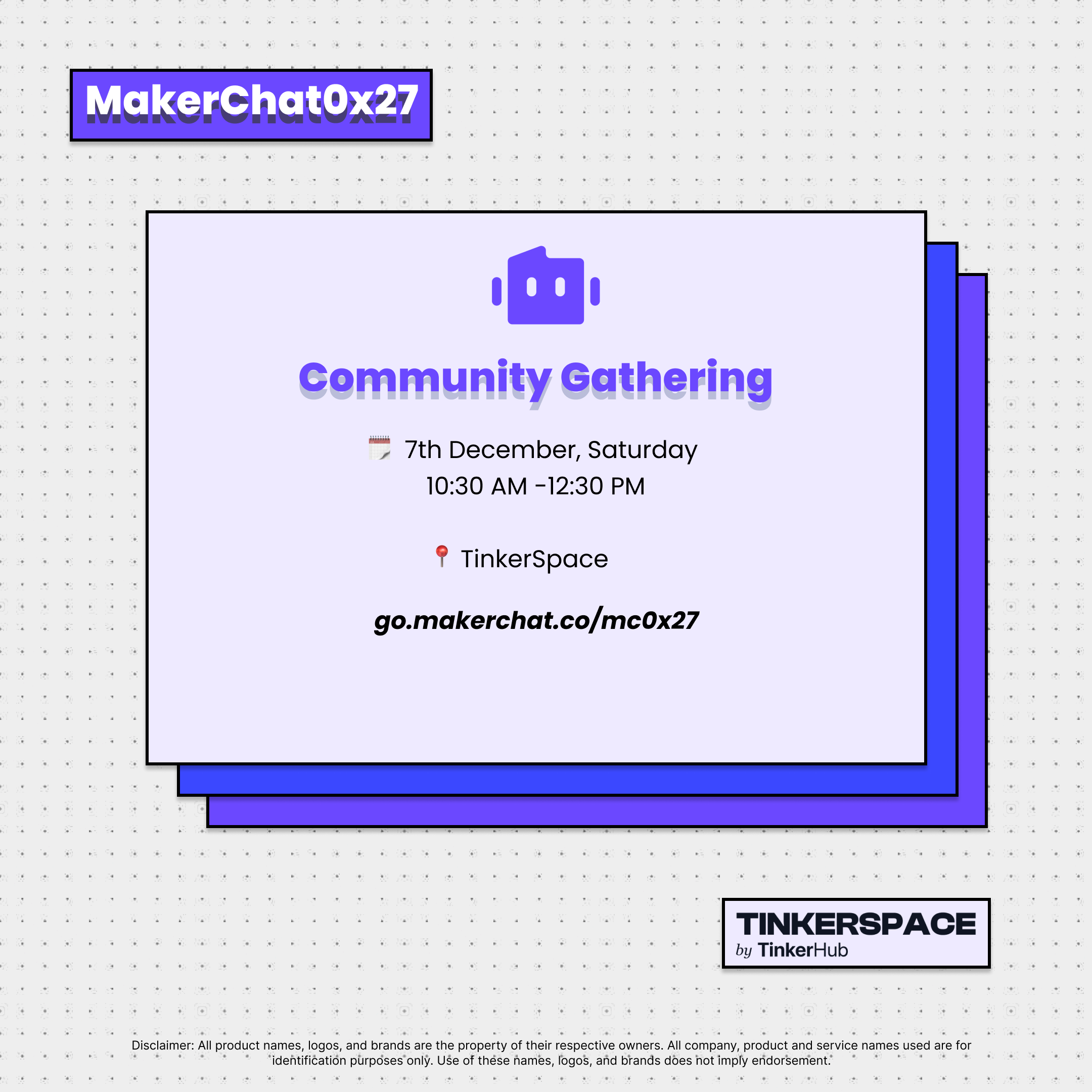 MakerChat0x27: Community Gathering
