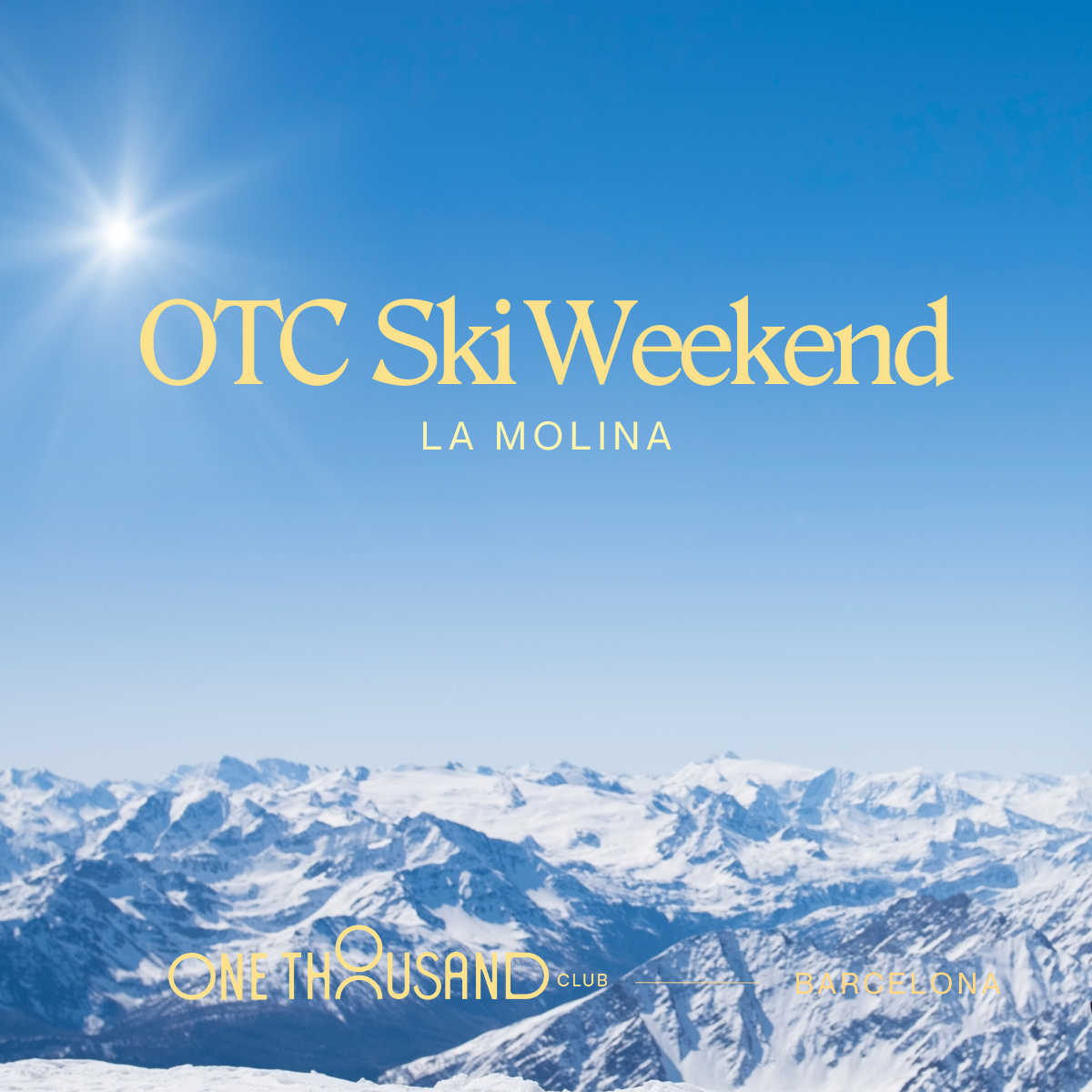 OTC Ski Weekend Trip