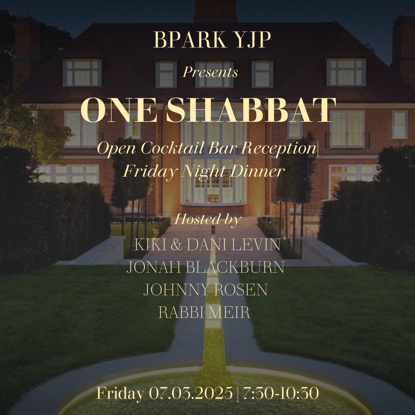 ONE SHABBAT