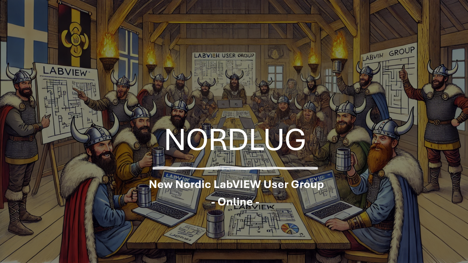 NORDLUG #6 Nordic LabVIEW User Group meeting -  in-person and Online