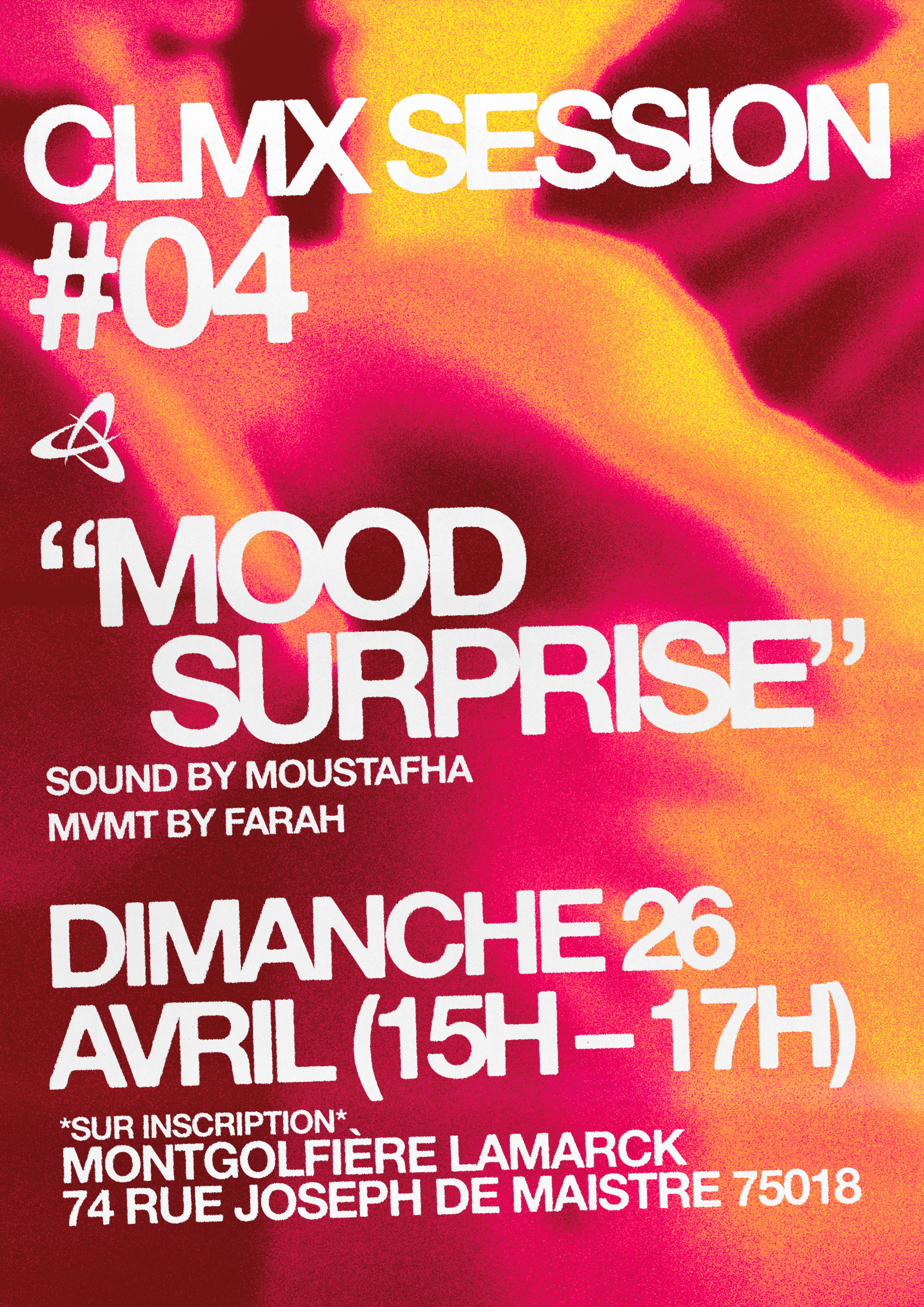 💥 Clmx session #04  @La Montgolfière 18ème (Non-membre)