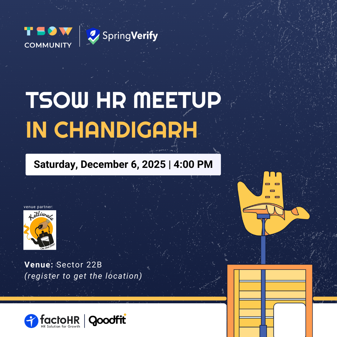TSOW HR Meetup in Chandigarh