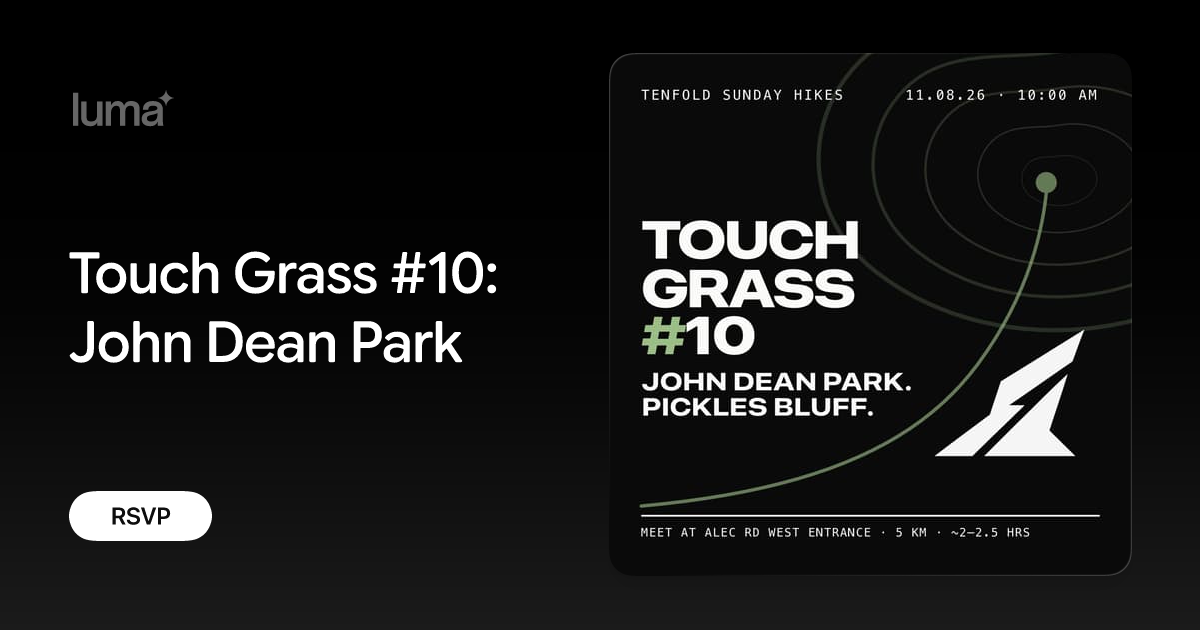 Touch Grass #10: John Dean Park promotional image