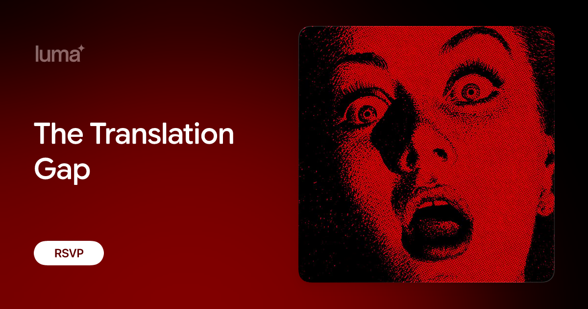 The Translation Gap promotional image