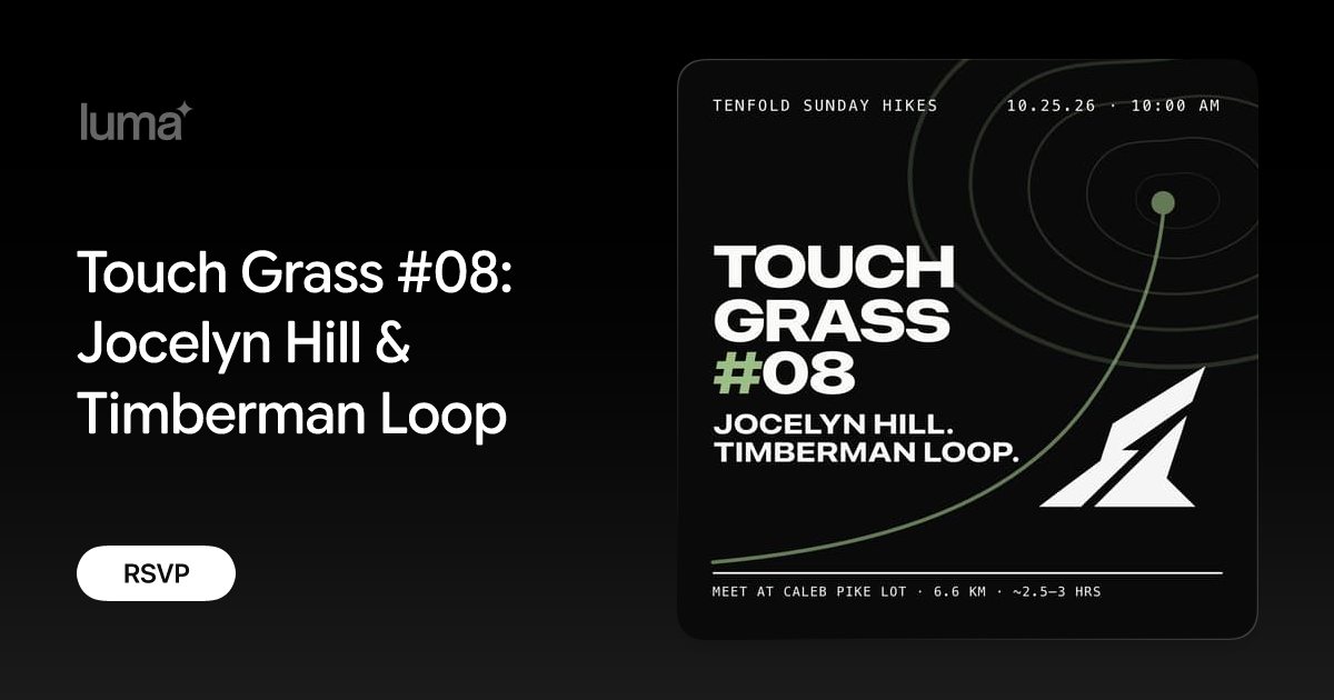 Touch Grass #08: Jocelyn Hill & Timberman Loop promotional image