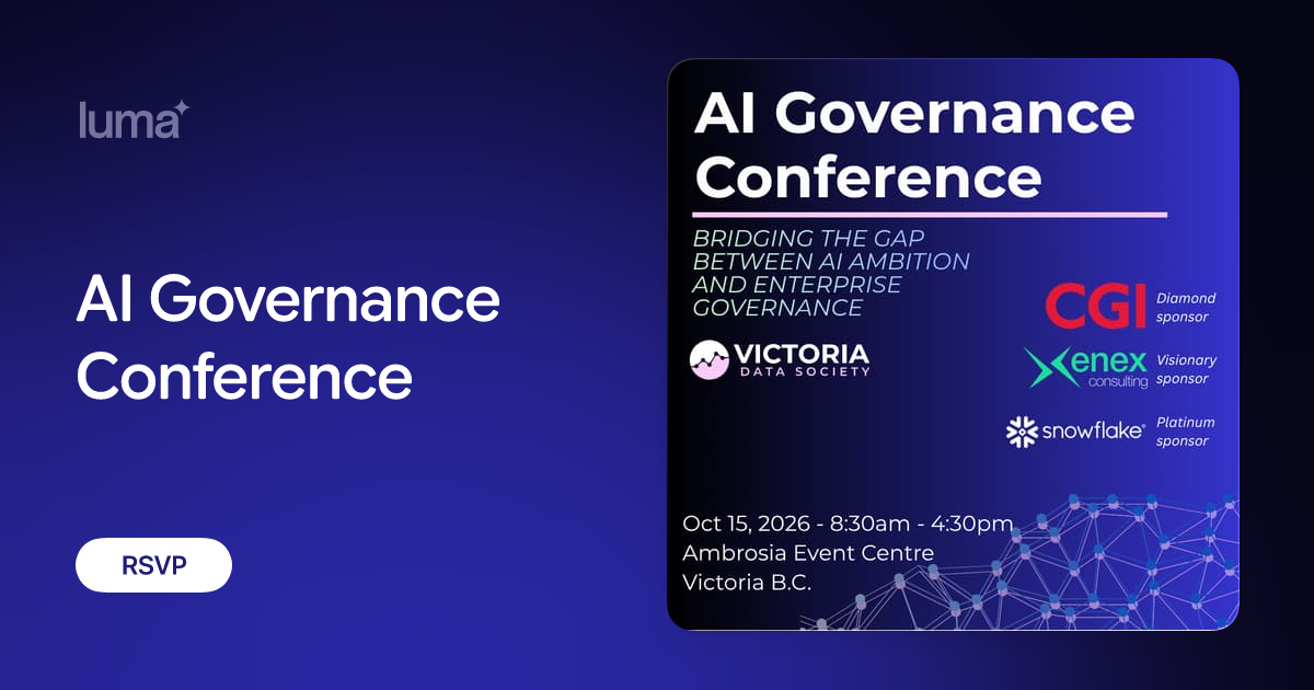 AI Governance Conference promotional image
