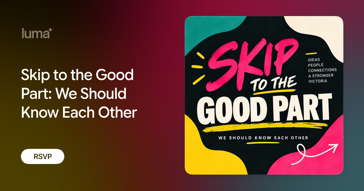 Skip to the Good Part: We Should Know Each Other promotional image