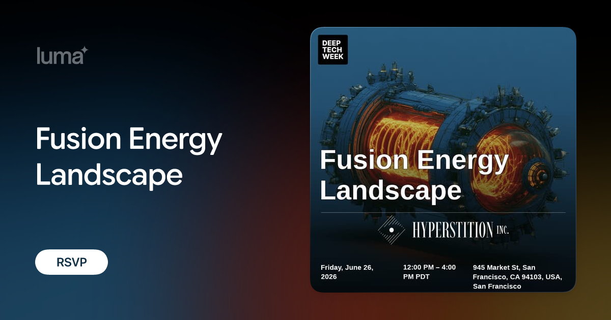 Fusion Energy Landscape · Luma