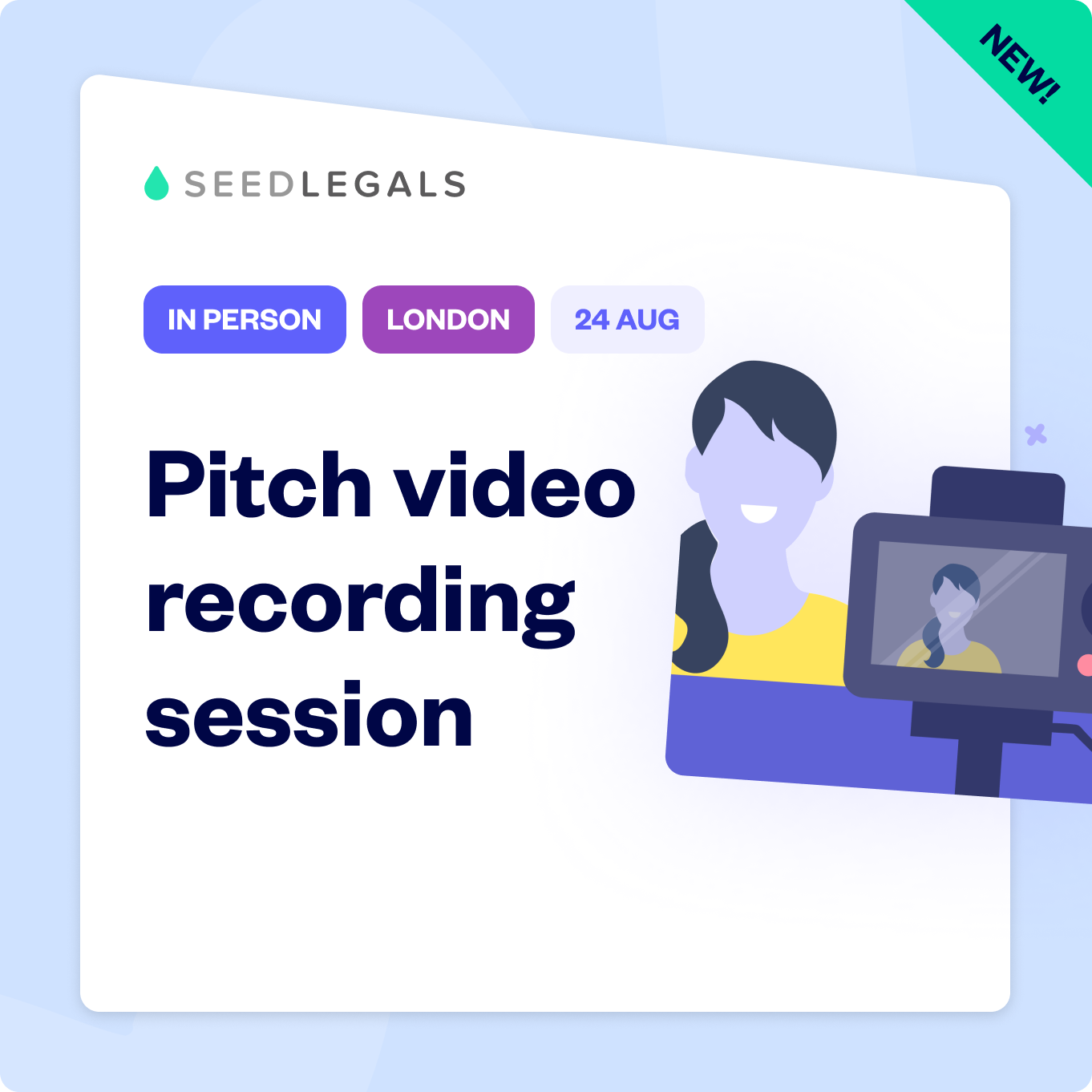 Pitch video recording session