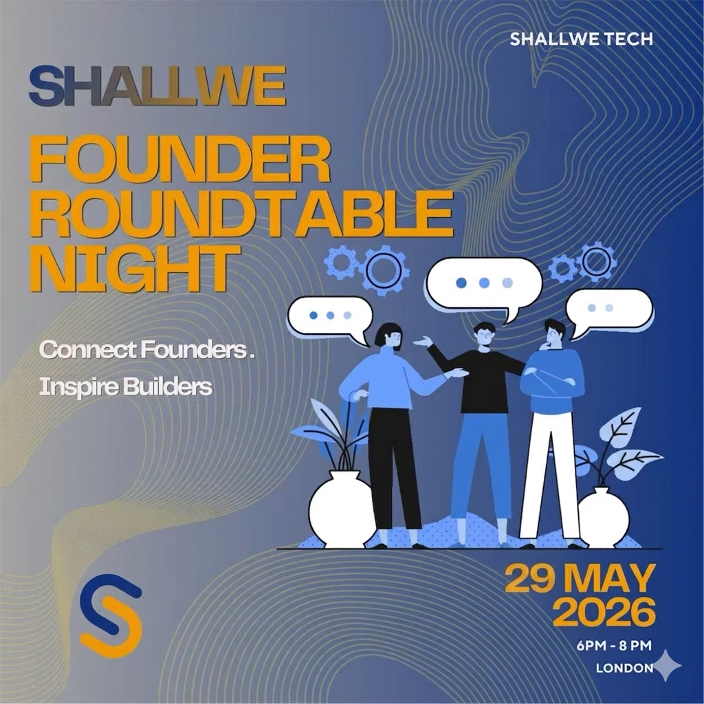 Cover art for #ShallWe London Founder Roundtable Night — London, United Kingdom