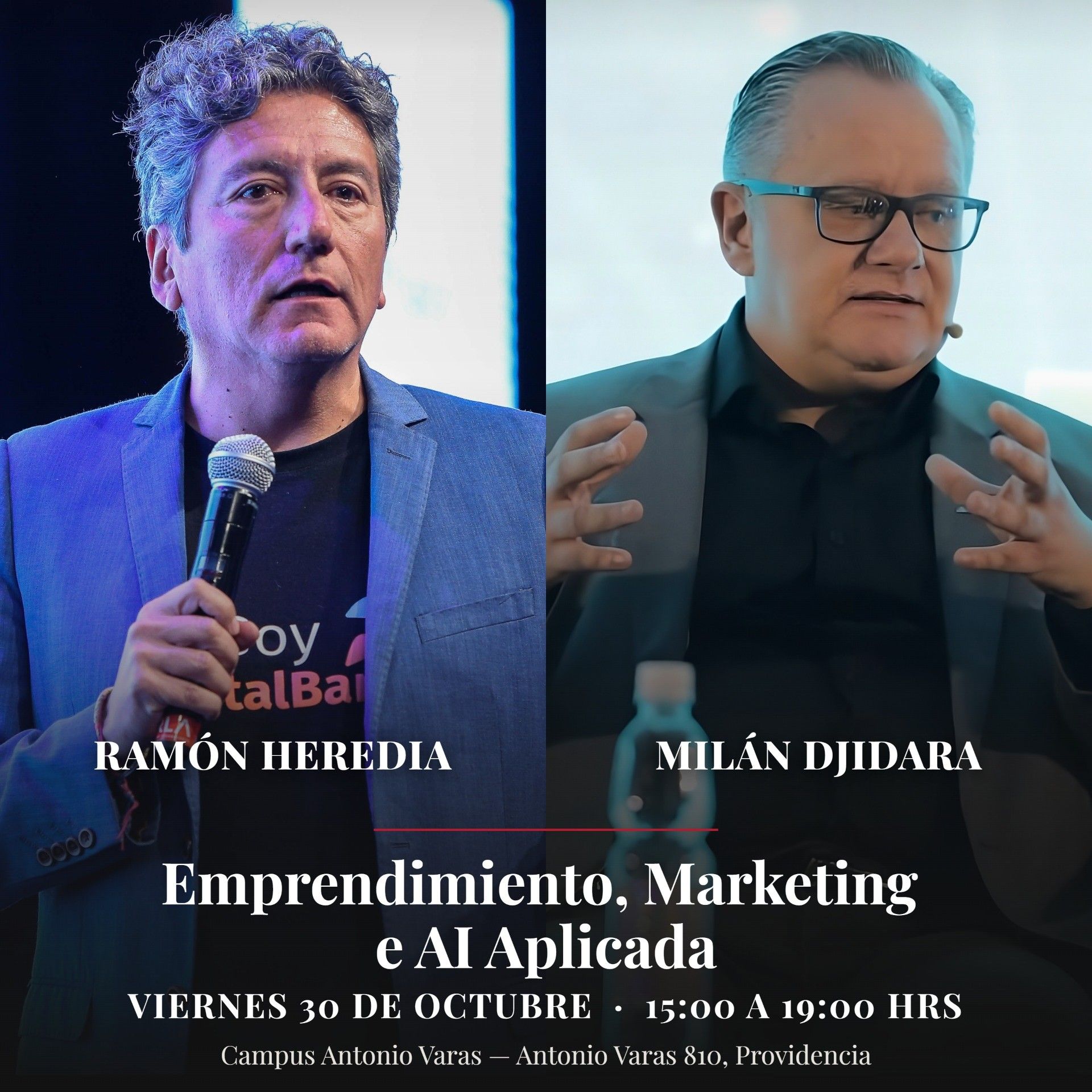 Ramón Heredia y Milán Djidara: Emprendimiento, Marketing …
