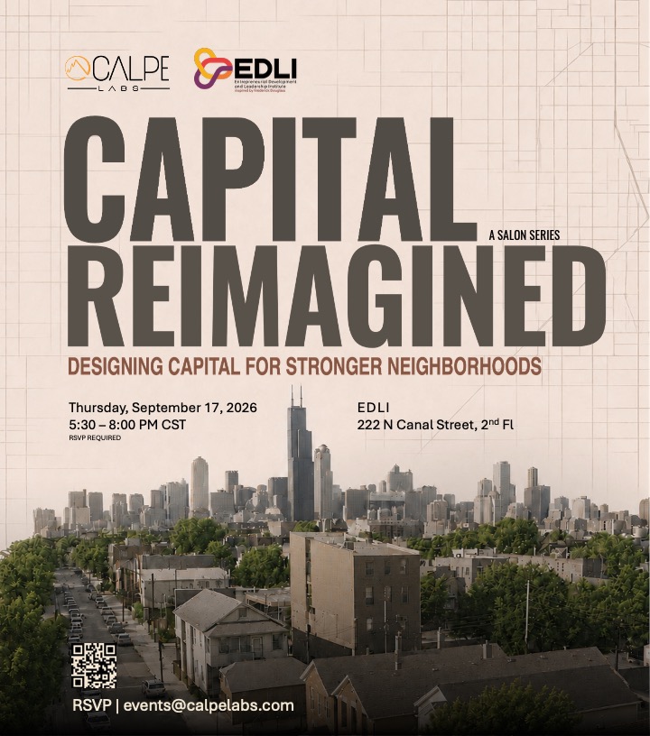Capital Reimagined: An Exploration of Institutional Capital, Innovation & Catalytic Development