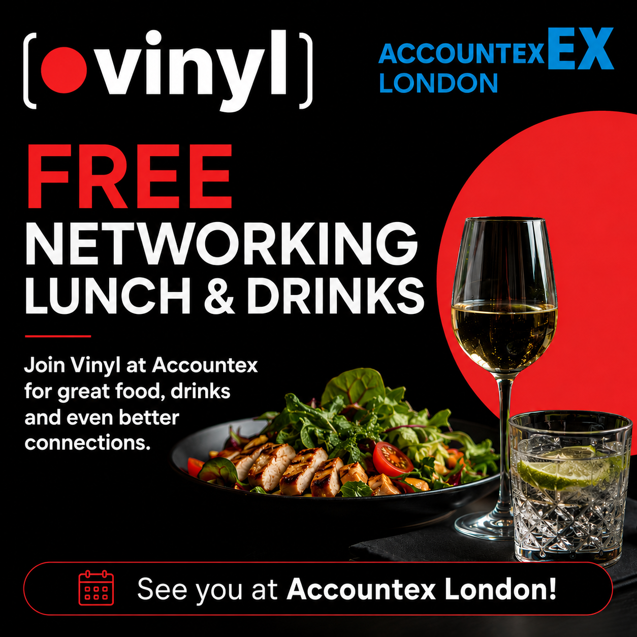 The Vinyl Lounge — Lunch & Drinks at Accountex Day 2