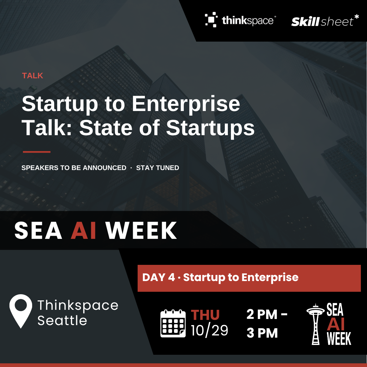 [SEA AI Week] Startup to Enterprise Talk: State of Startups