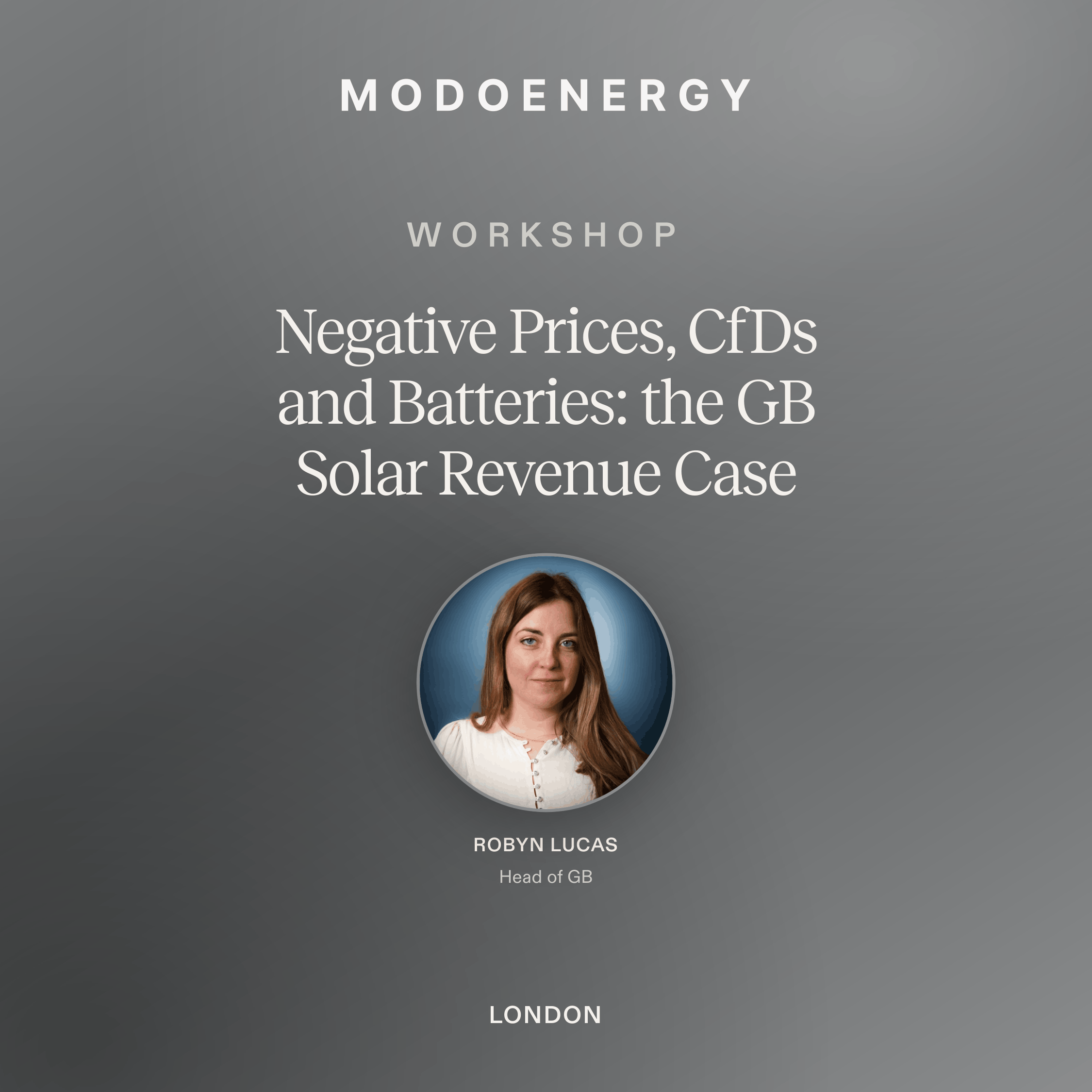WORKSHOP: Negative prices, CfDs and batteries: the GB solar revenue case