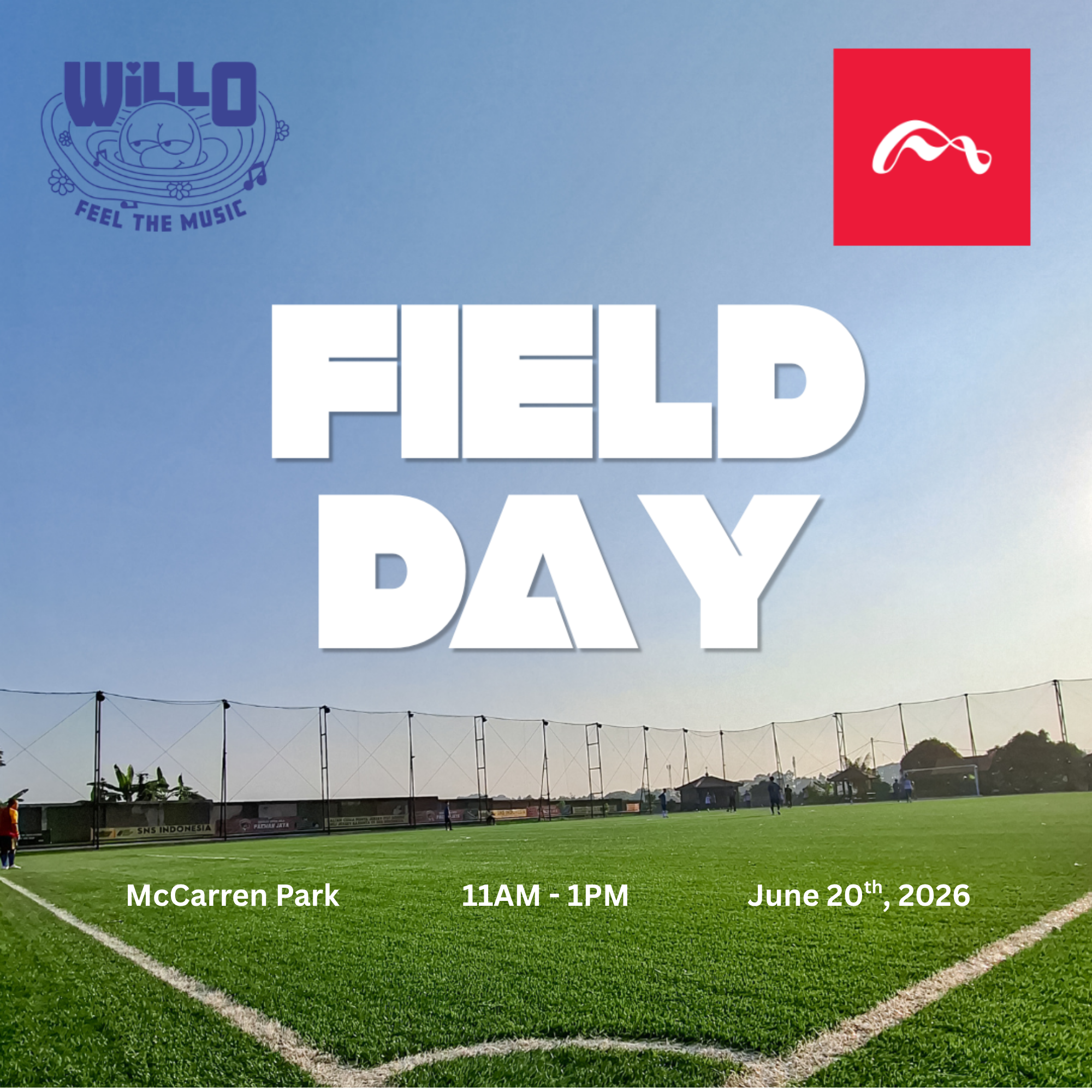 Cover art for #Willo x mobius: Field Day! — McCarren Park