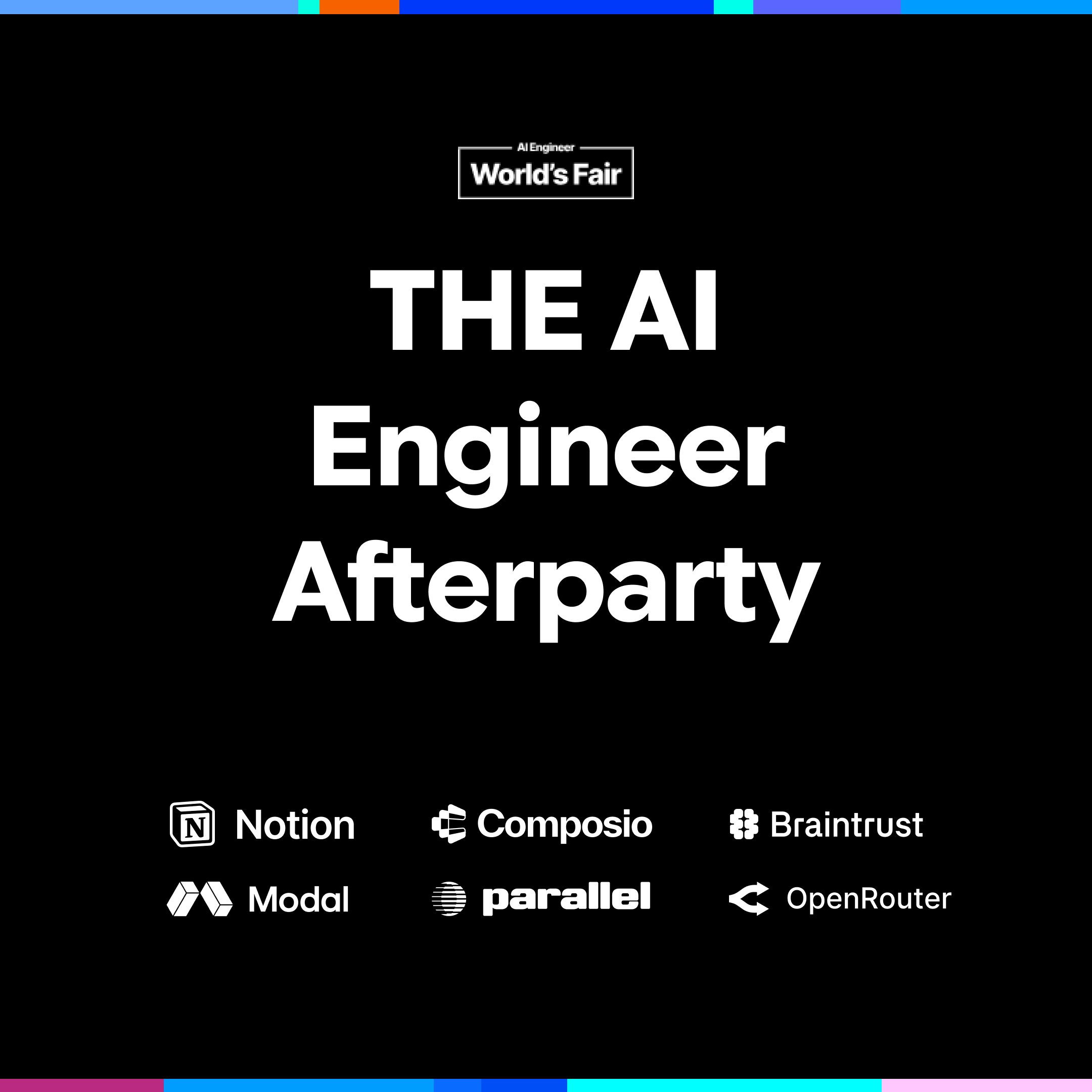 THE AI Engineer Afterparty