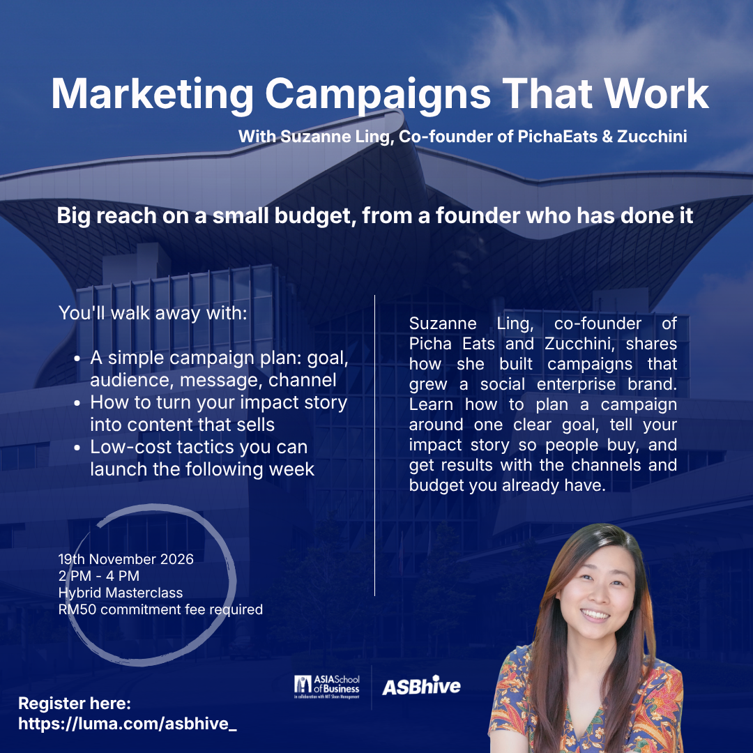 Marketing Campaigns That Work @ Startup Week Malaysia