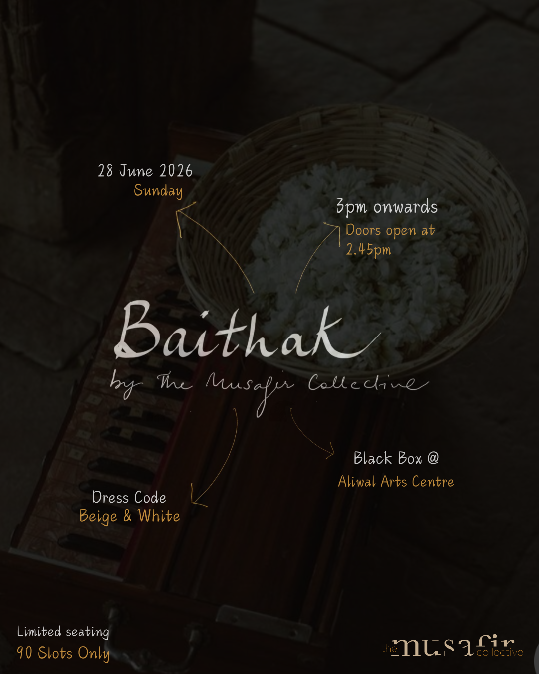 Cover art for #Baithak by The Musafir Collective — Aliwal Arts Centre