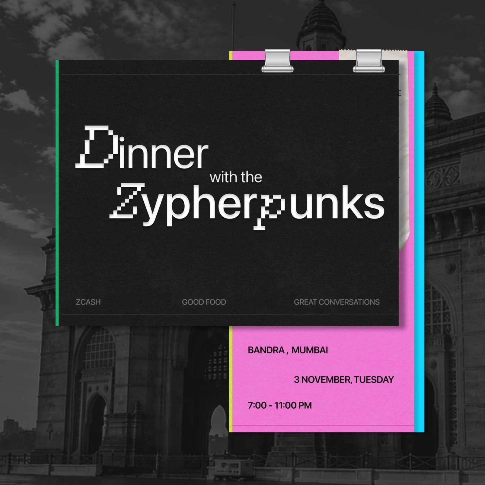Zyhperpunks Dinner @Devcon
