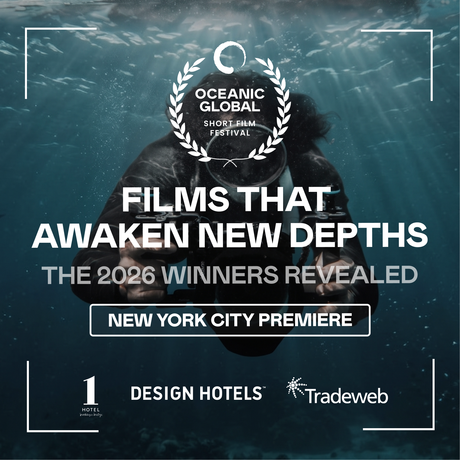 Cover art for #Oceanic Global Short Film Festival — New York City Premiere Community Screening — 1 Hotel Brooklyn Bridge