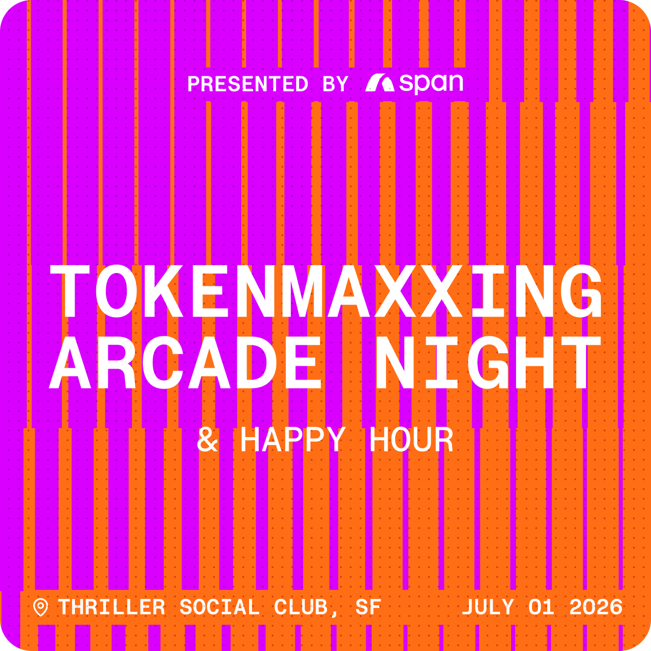 Tokenmaxxing Arcade Night & Happy Hour to Celebrate AI Engineer World's Fair