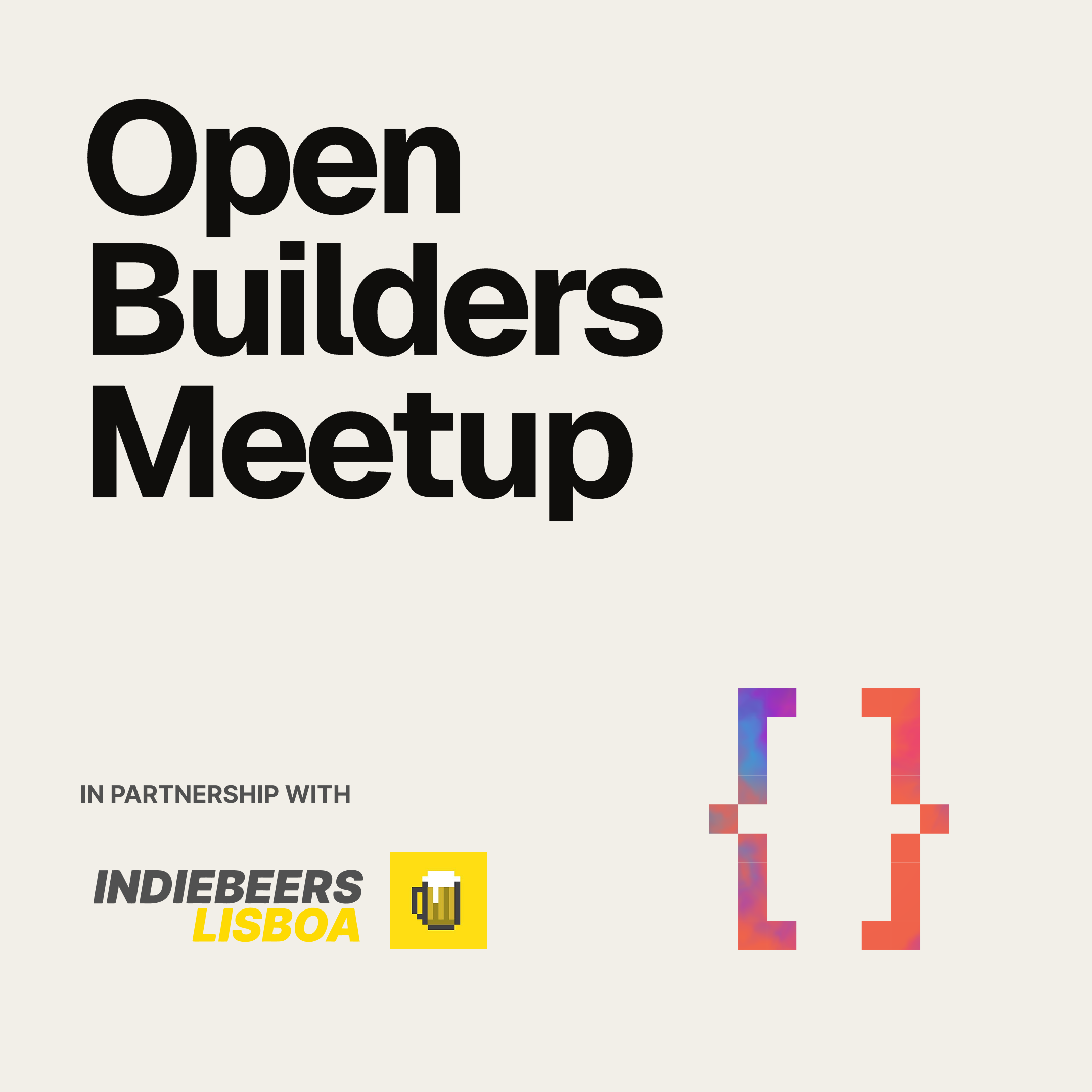Open Builders x IndieBeers: Демонстрация и Напитки