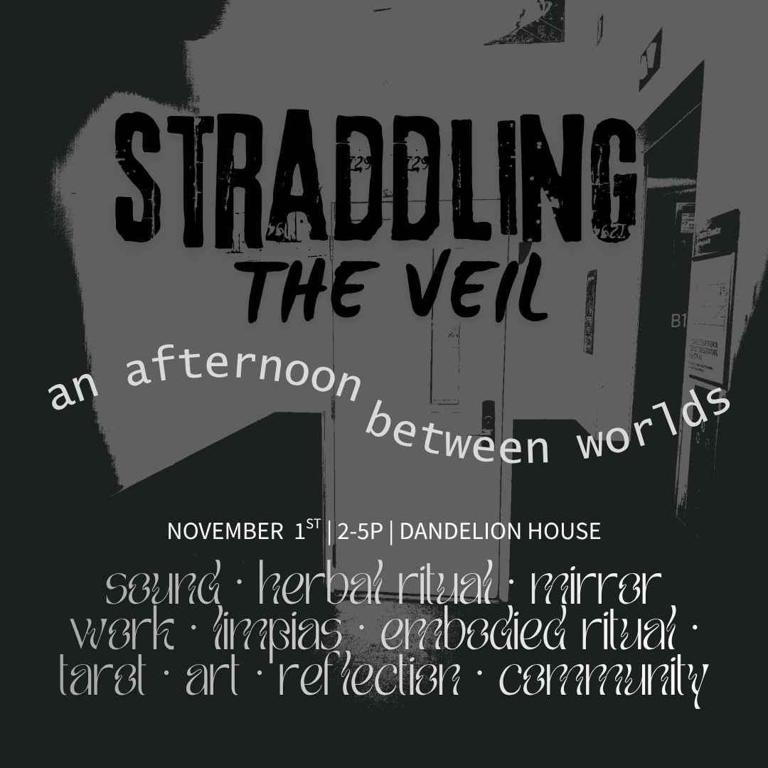 Straddling the Veil ~ an afternoon between worlds