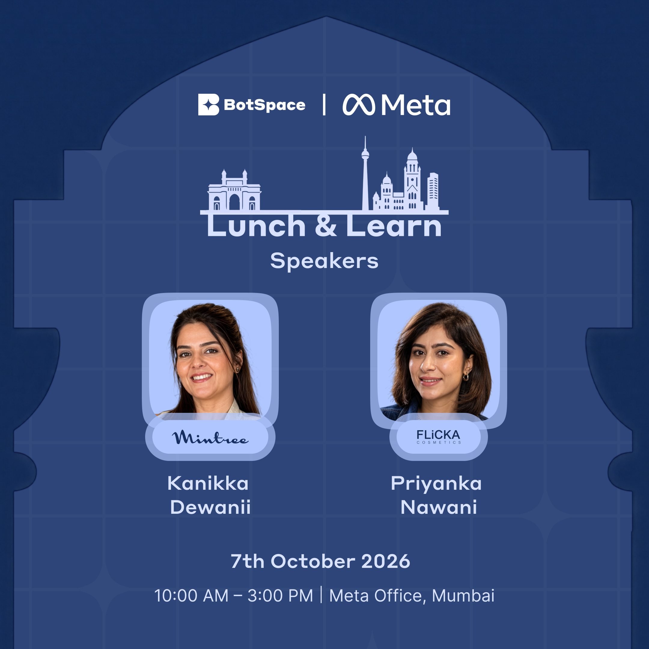 Lunch & Learn — event poster